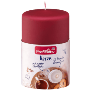 Sveća PROFISSIMO mat bordo 120/80 1kom