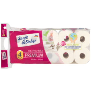 Toalet papir SANFT&SICHER premium 4sloja 10kom
