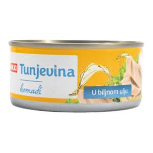 Tunjevina MAXI komadi u biljnom ulju 160g