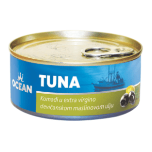 Tunjevina OCEAN komadi u maslinovom ulju 160g