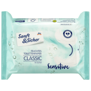 Vlažni toalet papir SANFT&SICHER classic sensitive 70kom