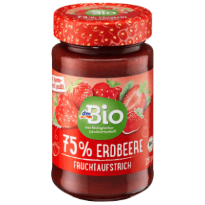 Voćni namaz DM BIO 75% jagoda 250g