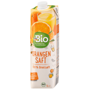 Voćni sok DM BIO pomorandža 100% 1l