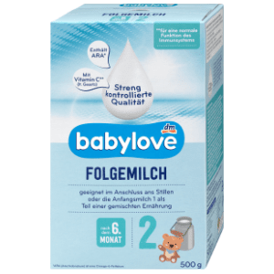 Zamensko mleko BABYLOVE 2 prelazna formula 500g