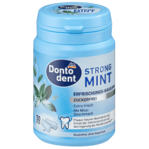 Žvake DONTODENT Strong mint 50kom