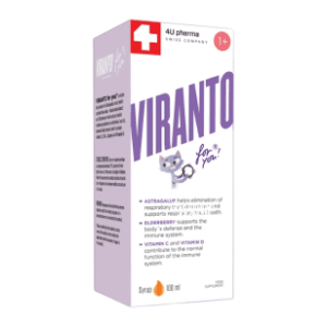 4U PHARMA Viranto for you sirup 1g+ 100ml