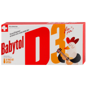 4U PHARMA Babytol D3 twist off kapsule 30kom