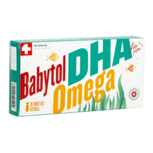 4U PHARMA Babytol DHA omega twist off kapsule 30kom