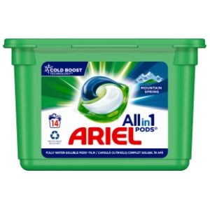 ARIEL PODS Mountain spring kapsule za veš 14kom