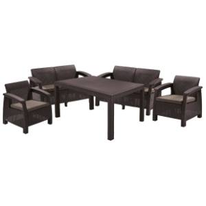 Baštenski set KETER Corfu fiesta CU 258945 braon