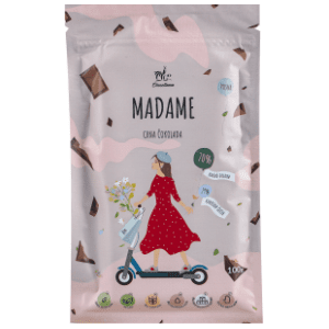 Čokolada CHOCOLLAMA Madame crna 70% kakao 100g