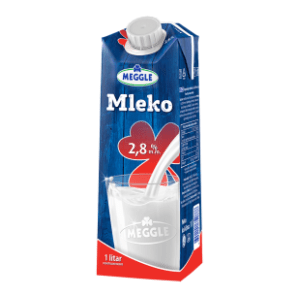 Dugotrajno mleko MEGGLE 2,8%mm 1l