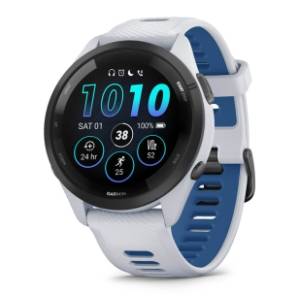 GARMIN Forerunner 265 Whitestone/Tidal Blue pametni sat