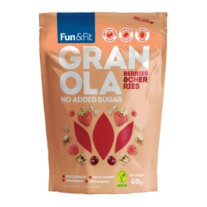 FUN&FIT Granola crveno voće 60g