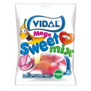 Gumene bombone VIDAL mega sweet mix 90g