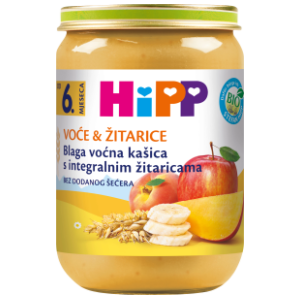 HIPP kašica žitarice kruška jabuka 190g