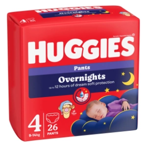 HUGGIES noćne pelene pants Little Movers 4 26kom