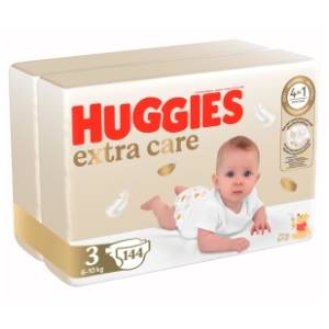 HUGGIES pelene Extra care 3 144kom