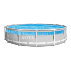 INTEX bazen metalni okvir 427x107cm Prism Frame clear view
