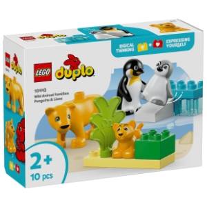 LEGO DUPLO porodice divljih životinja pingvini i lavovi 10442
