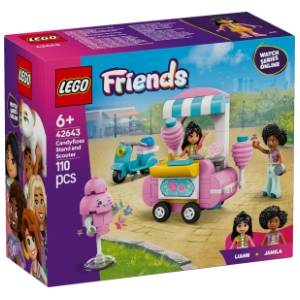 LEGO Friends štand sa šećernom vunom i skuter 42643