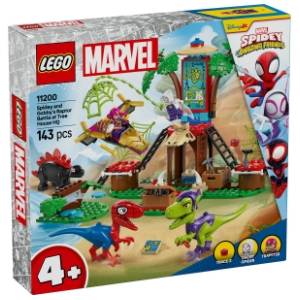 LEGO Marvel bitka Spajdija i Gobi-Raptora kod štaba na drvetu 11200