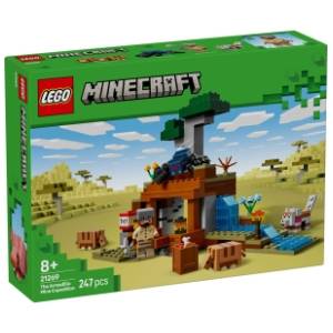 LEGO Minecraft ekspedicija rudarenja uz pomoć armadila 21269