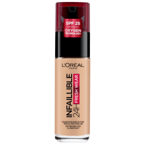 L'OREAL Infaillible 32h fresh wear tečni puder 125 natural rose