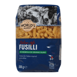 Makarone WORLD'S MARKET Fusili tricolore 500g