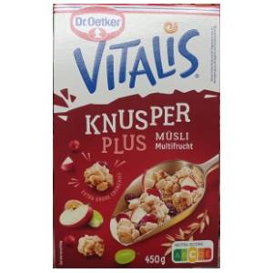 Musli DR. OETKER Vitalis krispi multi voćni 450g