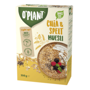 Musli O'PLANT Chia&spelt 350g