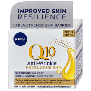 NIVEA Q10 Extra nourish dnevna krema protiv bora SPF15 50ml