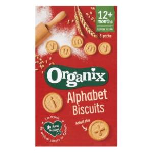 ORGANIX organski alfabet keksići 12m+ 25g