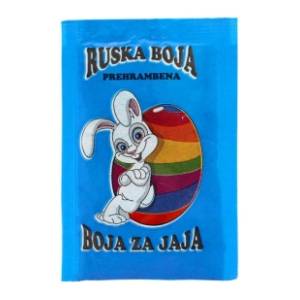 Ruska boja za jaja plava