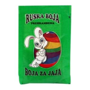 Ruska boja za jaja zelena