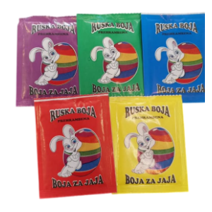 Ruske boje za uskršnja jaja mix HARBOUR 5kom