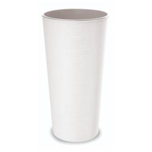 Saksija GARDINO Melrose glamour 25x46,5cm bela