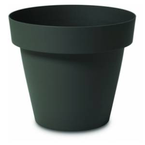 Saksija GARDINO Melrose okrugla 10l 30cm antracit