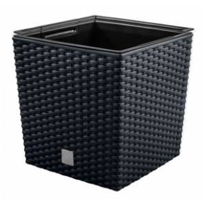 Saksija PROSPERPLAST Rato low 32x32x33cm antracit