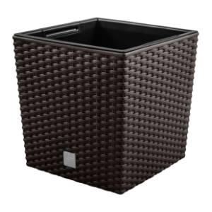 Saksija PROSPERPLAST Rato low 32x32x33cm braon