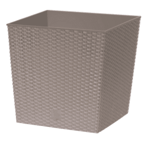 Saksija PROSPERPLAST Rato low 32x32x33cm moka