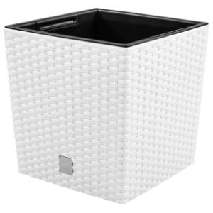Saksija PROSPERPLAST Rato low 40x40x41cm bela