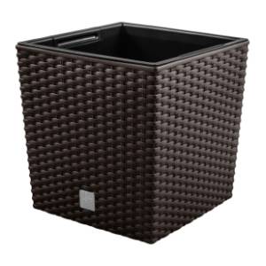 Saksija PROSPERPLAST Rato low 40x40x41cm braon