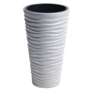 Saksija PROSPERPLAST Sand slim 40x75cm bela