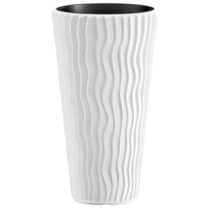 Saksija PROSPERPLAST Sandy slim 30x52cm bela