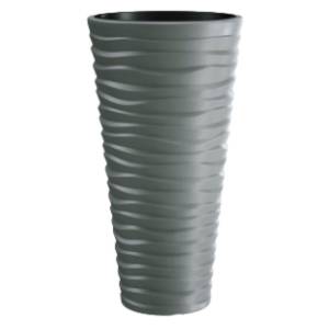 Saksija PROSPERPLAST Sand slim 40x75cm kameno siva