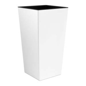 Saksija PROSPERPLAST Urbi square 32x32x62cm bela