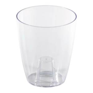 Saksija za orhideje PROSPERPLAST Coubi 13x16cm bela