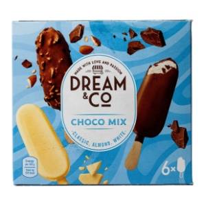 Sladoled DREAM&CO Magnum mix multipak 6x120ml