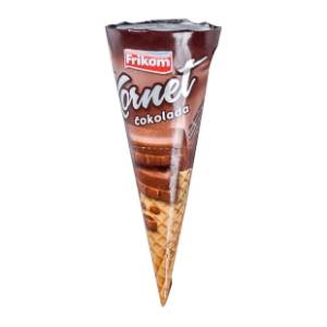 Sladoled FRIKOM čokolada kornet 70g